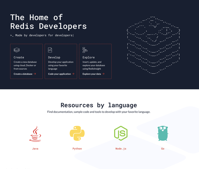 Redis Labs Developer Site